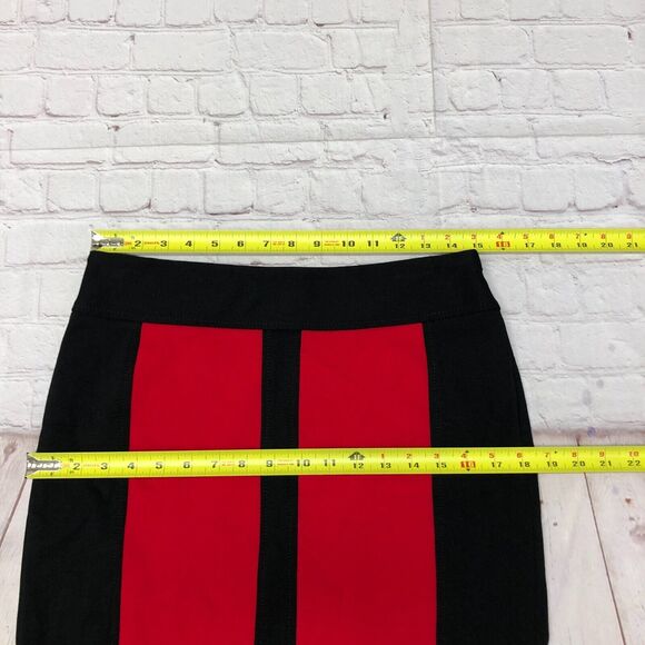 Cache Women Straight Pencil Skirt Size 6 Rayon Blend M194 -3 - Picture 4 of 16